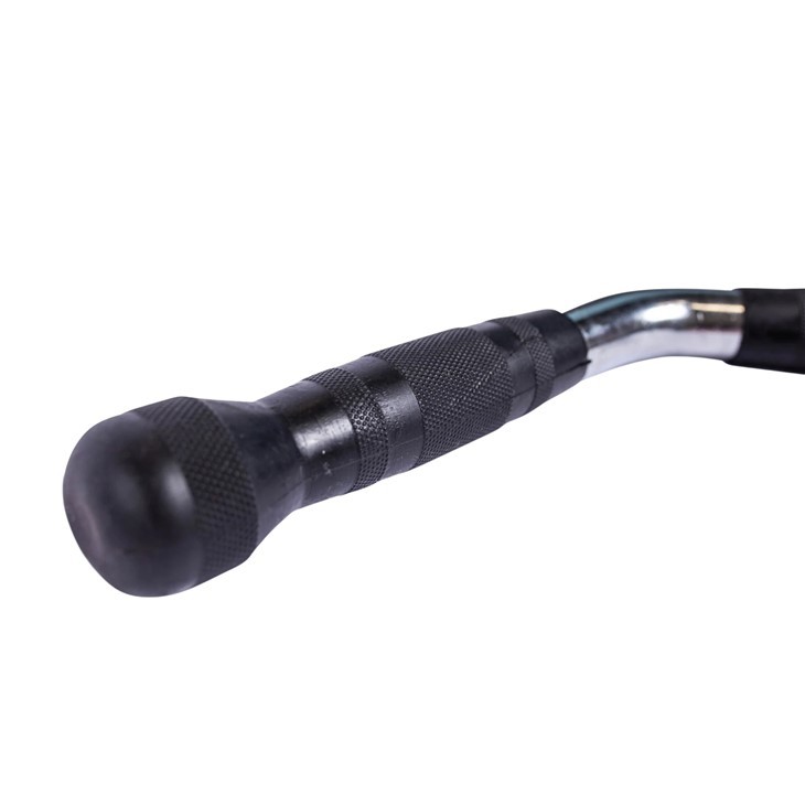 Revolving Curl Bar With Rubber Handle
